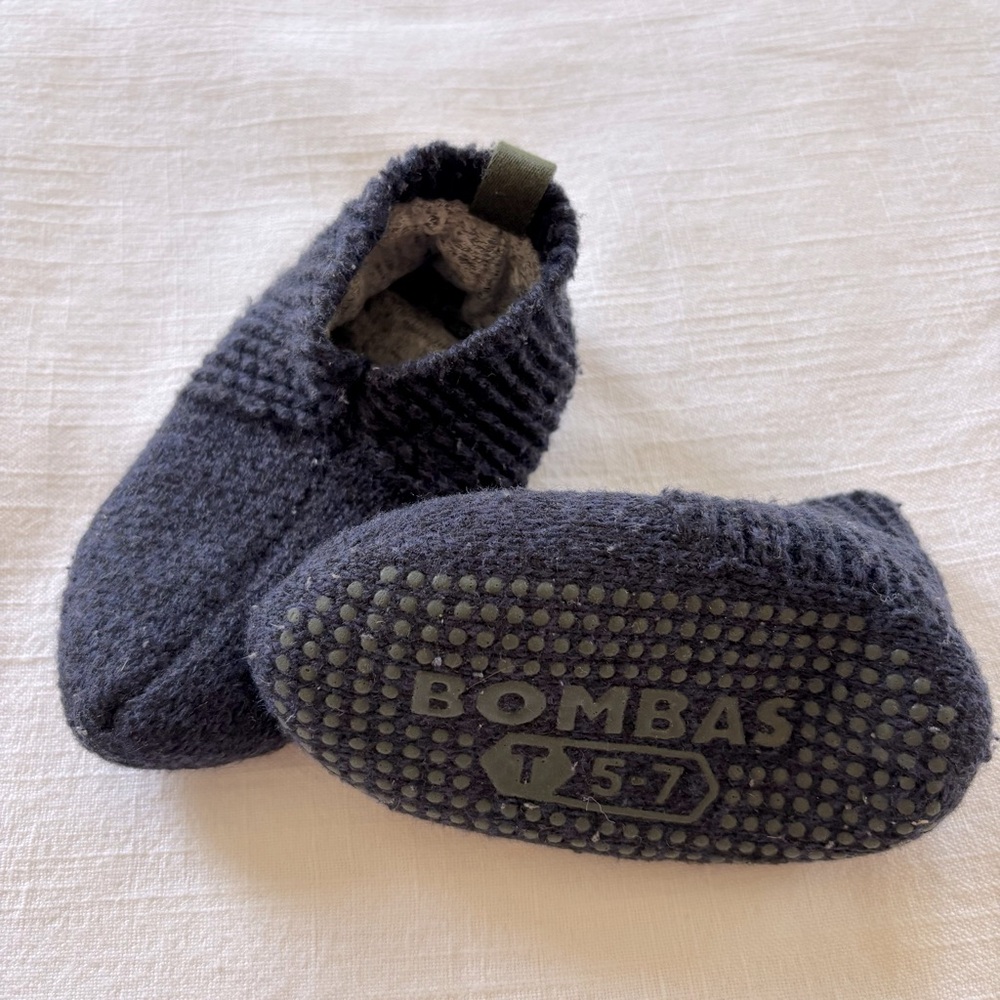 Bombas Toddler Gripper Slipper - T1 (Toddler Shoe Size 5-7)